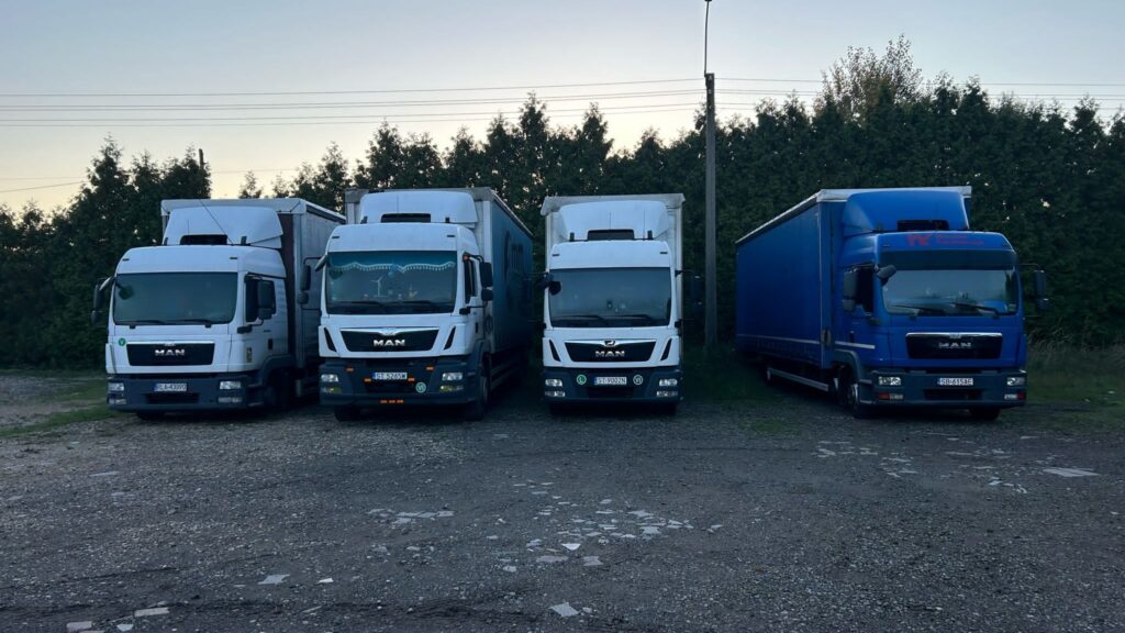 Transport pojazdami ciężarowymi Mikołów